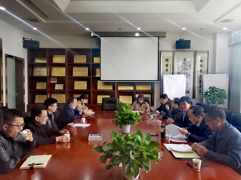 新洲區(qū)委統(tǒng)戰(zhàn)部、區(qū)工商聯(lián)領導走訪我司考察